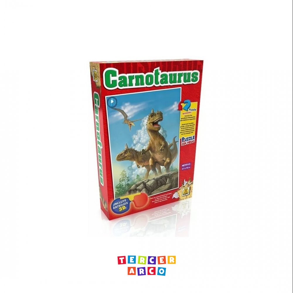 puzzle-3d-carnotaurus-ip228